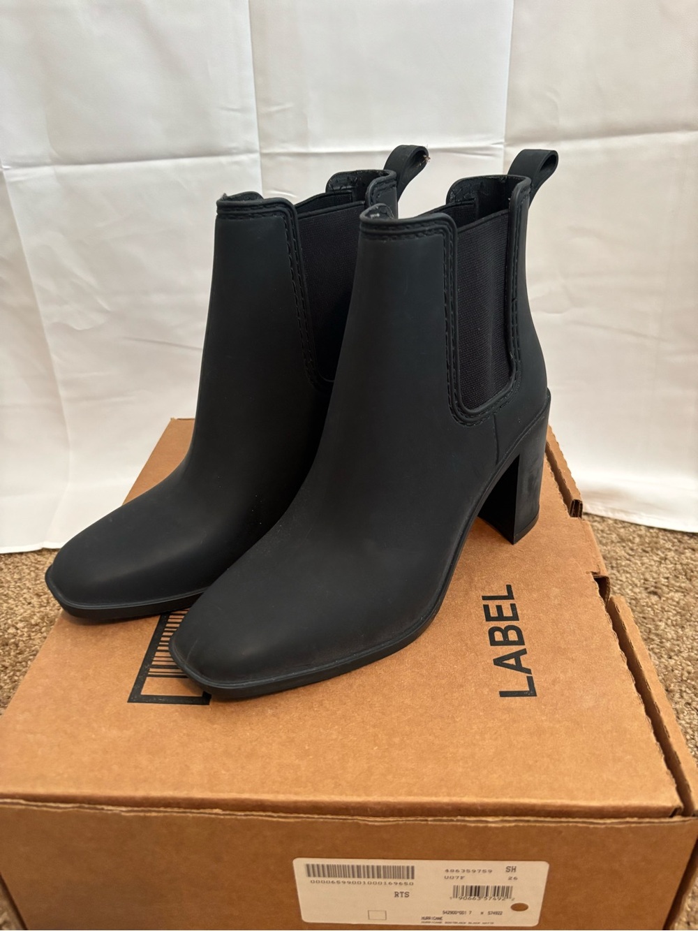 Women’s Black Jeffrey Campbell Boots Size 7